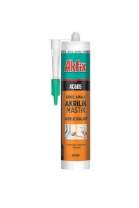 071034 - AKFİX AA002 MASTİK 500 GR BEYAZ AC605